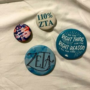 Lot of 4 ZTA pins